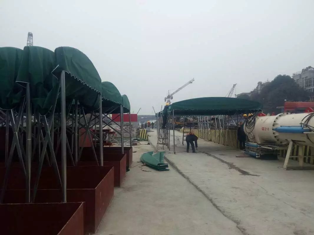 巢湖市巢湖市中铁二十一局工地移动施工棚